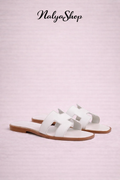 Sandales Chypre Luxe Blanche